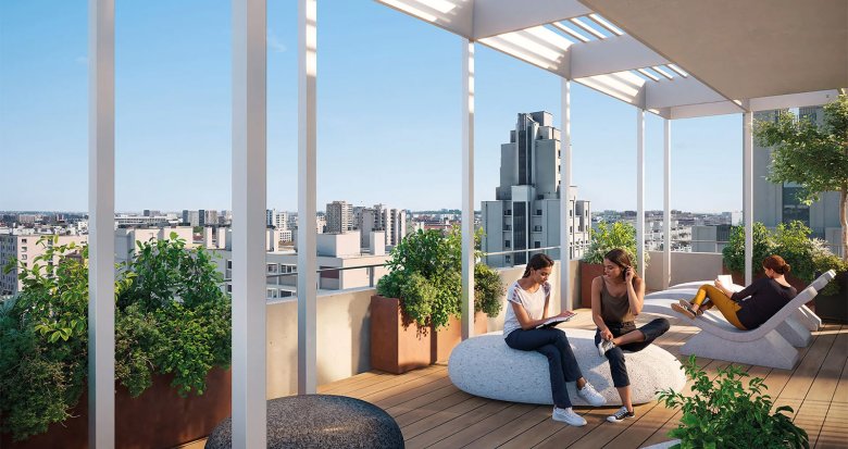 Achat / Vente appartement neuf Villeurbanne à 3 minutes à pied du métro A et du tramway T6 (69100) - Réf. 12752