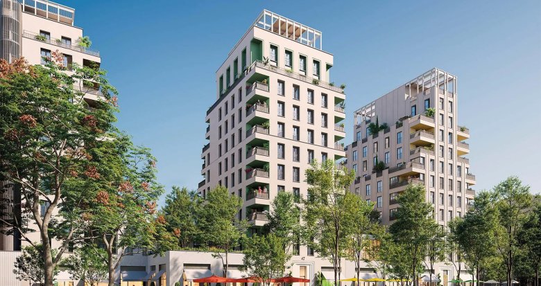 Achat / Vente appartement neuf Villeurbanne à 3 minutes à pied du métro A et du tramway T6 (69100) - Réf. 12752