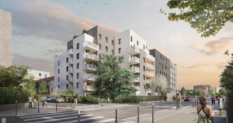 Achat / Vente appartement neuf Villeurbanne à deux pas du campus de La Doua (69100) - Réf. 13051