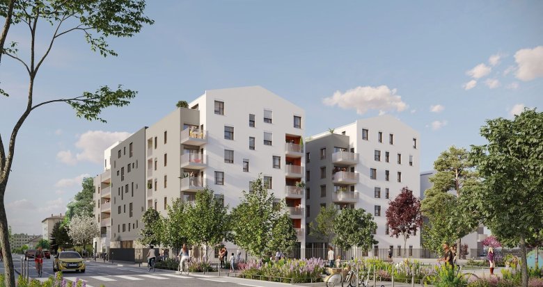 Achat / Vente appartement neuf Villeurbanne à deux pas du campus de La Doua (69100) - Réf. 13051