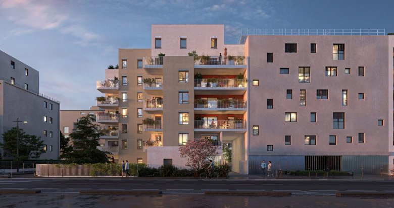 Achat / Vente appartement neuf Villeurbanne à deux pas du campus de La Doua (69100) - Réf. 13051
