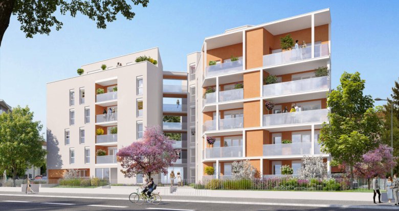 Achat / Vente appartement neuf Villeurbanne à deux pas du Campus de LyonTech-La Doua (69100) - Réf. 6573