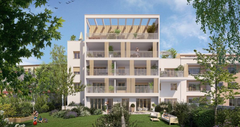 Achat / Vente appartement neuf Villeurbanne au coeur de Croix Luizet (69100) - Réf. 6776