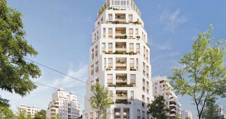 Achat / Vente appartement neuf Villeurbanne Gratte-Ciel à 3 min à pied du métro A (69100) - Réf. 8251