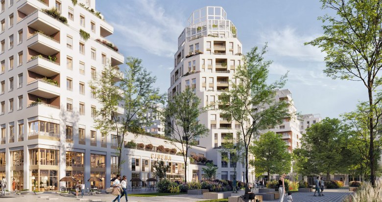 Achat / Vente appartement neuf Villeurbanne Gratte-Ciel à 3 min à pied du métro A (69100) - Réf. 8251