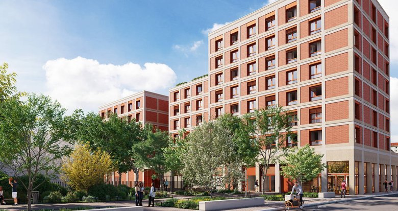 Achat / Vente appartement neuf Villeurbanne résidence étudiante à 200 mètres du tram T6 (69100) - Réf. 12460
