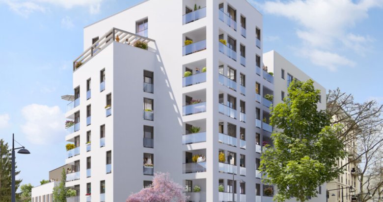 Achat / Vente appartement neuf Villeurbanne secteur Croix-Luizet proche La Doua (69100) - Réf. 6327