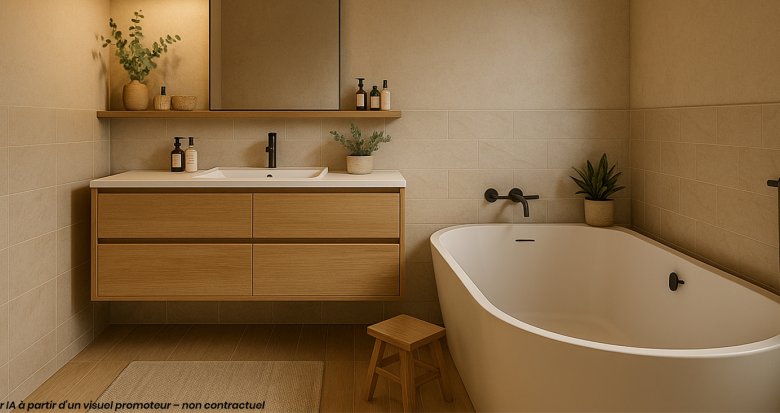 Achat / Vente appartement neuf Bessenay coeur de village à 14min de la gare de l'Arbresle (69690) - Réf. 13601