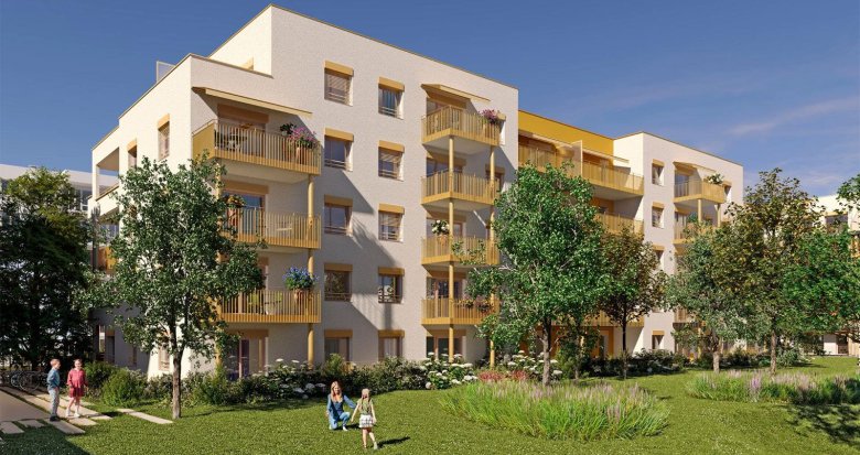 Achat / Vente appartement neuf Bron à 5 minutes à pied du parc Rosa Parks (69500) - Réf. 13226