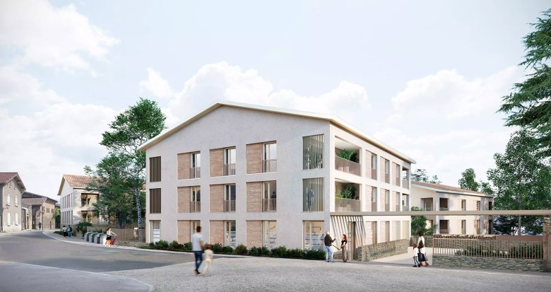 Achat / Vente appartement neuf Communay à deux pas du centre-bourg (69360) - Réf. 13425