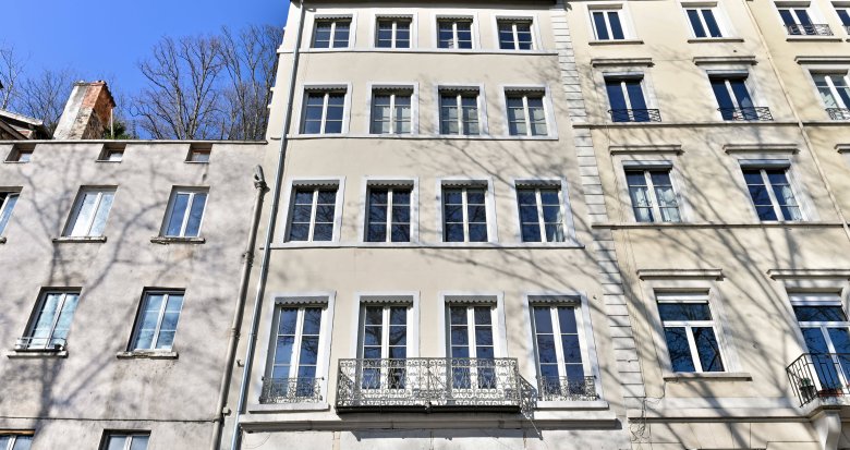 Achat / Vente appartement neuf Lyon 04 ancien rénové sur la quai du Rhône (69004) - Réf. 8616
