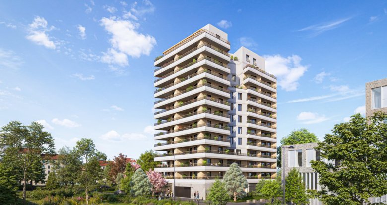 Achat / Vente appartement neuf Lyon 7e à 1 km du métro B Debourg et du tramway T6 (69007) - Réf. 12892