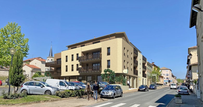 Achat / Vente appartement neuf Saint-Étienne-des-Oullières adresse d’exception en cœur de ville (69460) - Réf. 13424