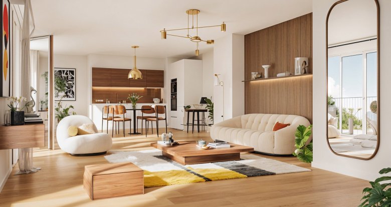 Achat / Vente appartement neuf Sainte-Foy-lès-Lyon à 10 min à pied du Vallon des Sources (69110) - Réf. 13022