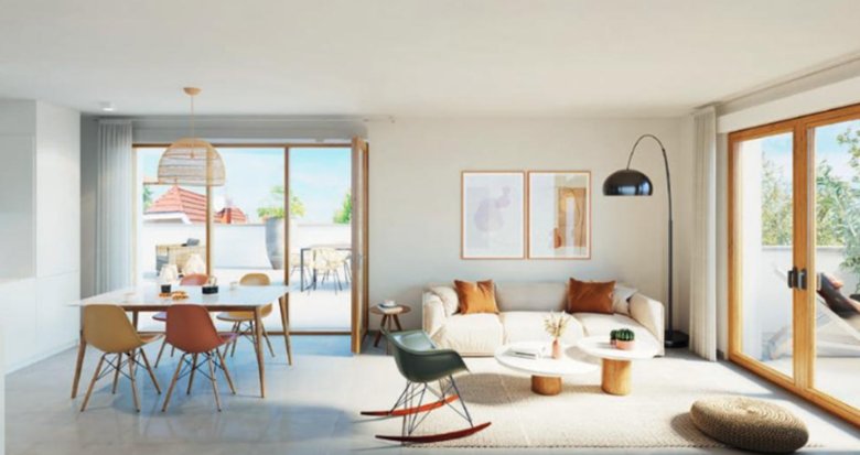 Achat / Vente appartement neuf Vénissieux à 20 min de Bellecour en métro D (69200) - Réf. 13026